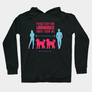 Labradoodle Social Distancing Guide Hoodie